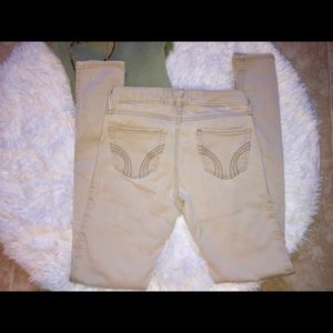 Hollister Khaki Jeans Size 23